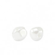 Imitationsperle 4x4mm White